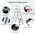 Import Promotional various durable using aluminum ladder material telescopic ladder aluminum folding from China