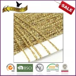 Pure golden hand knitting metallic lurex yarn