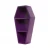 Import Purple Wooden Coffin Table Shelf Wall Display Shadow Box Furniture from China