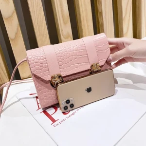 purses 2024 luxury Crocodile leather women handbags ladies messenger bag fashion travel shoulder mini girl purses for women