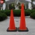 Import pvc black base cone mini plastic road traffic cone from China