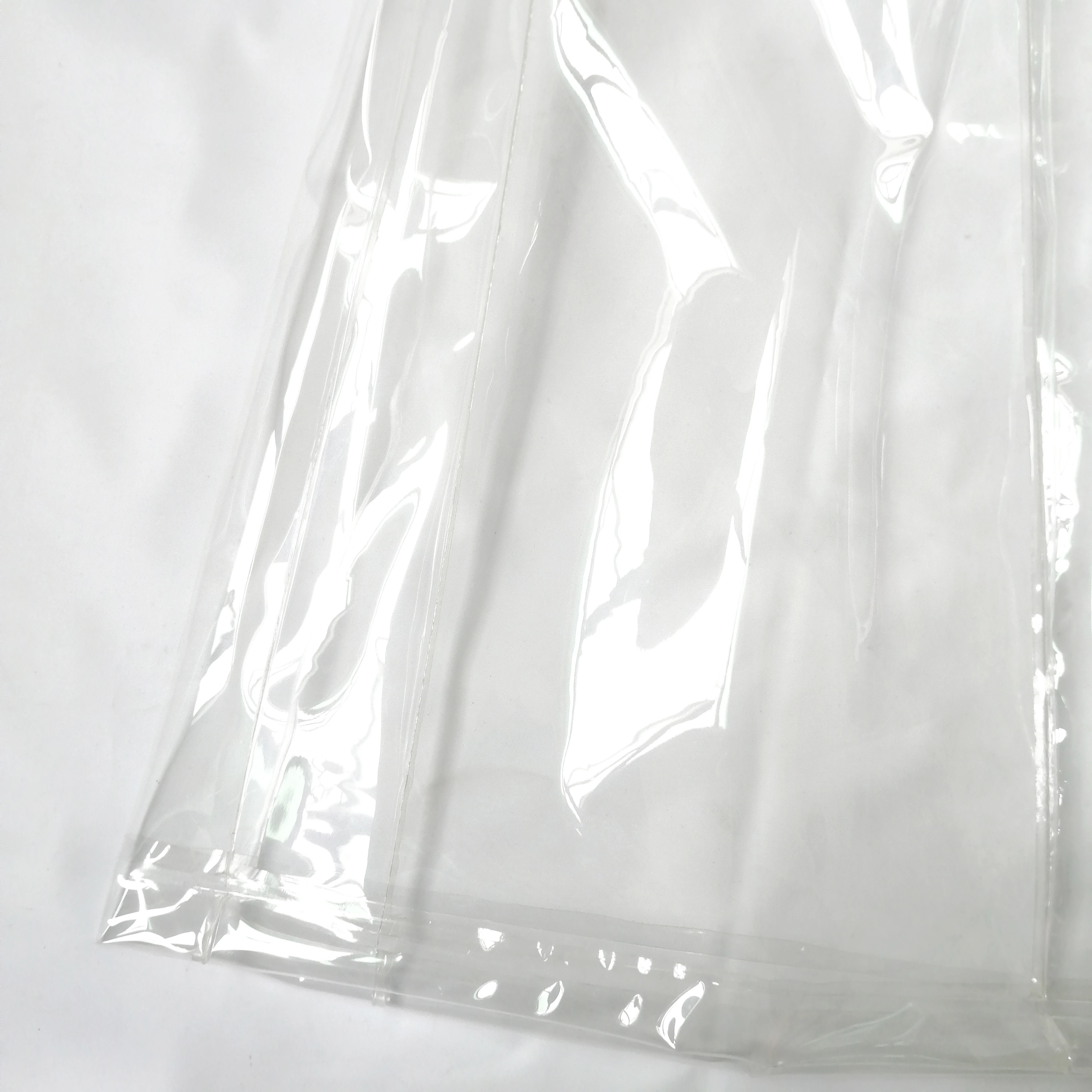 PVC Fashion Transparent Catwalk  Waterproof Raincoat