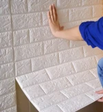 PVC Modern New design foam wall stickers wallpaper hd 3d mural wallpaper