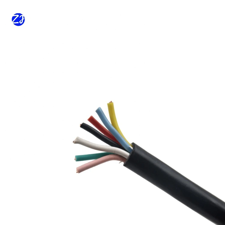Pvc Sheathed Rvv 3x10 2.5mm 3 Core Cable Flexible Electric Cable Roll VH05W-F/RW 300/500v Low Voltage Copper Class 1 Copper