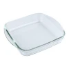 Pyrex Bakeware Glass Baking Pan For Microwave, High Temperature Heat Resistant Bake Dish
