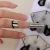 Import Qianya Kite Shape Nail Form pure Aluminum Nail Art Double Edge Thick Nail Forms With Foil Thick Paper from China
