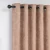 Import QINUO HOME 52"x95"  Soft Crushed Blackout Curtains Thermal Insulated Room Darkening Eyelets Curtains Set of 2 Curtain Panels from China