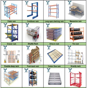 quality selective warehouse shuttle racking system