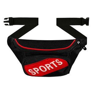 Red Ultra Slim Expandable Waist Fanny Pack