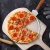 Import Restaurant-Grade Baking Nonstick Bakeware Silver Sturdy Auminium Round Pizza Tools Mesh Pizza Screen With Hole from China