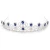 Import Retro Crystal Crown Queen bridal wedding hair accessories big white crystal tiara Baroque crowns from China