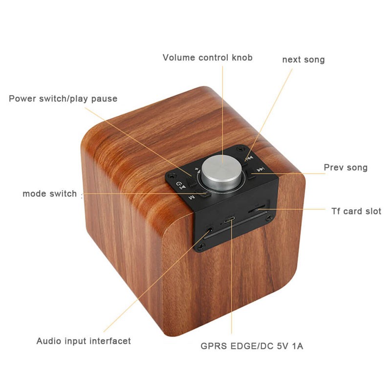 Retro Wood Surround Sound Bluetooth Speaker Microlab Home Theatre System