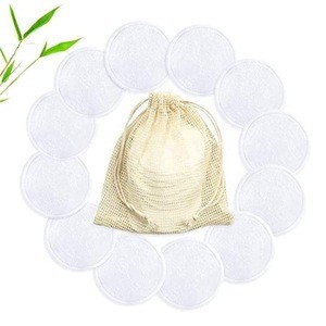 Reusable Facial Pads Cotton Rounds Reusable Reusable Bamboo Makeup Remover Pads for face