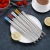 Import Reusable Metal 304 Stainless Steel Chopsticks 5 pairs Gift Set With Custom LOGO from China