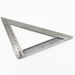 ROKTOOLS Steel Protractor Triangle Ruler Lay Out Speed Square