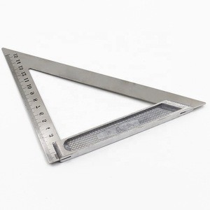 ROKTOOLS Steel Protractor Triangle Ruler Lay Out Speed Square