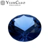 Round Blue 114# 8mm Synthetic Spinel Loose Gemstone Various Size  Spinel
