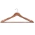 Import Round head and angular shape coat hanger with transparent hose round bar from China