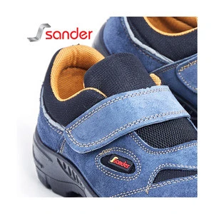 S1 and S1P Protection Level Anti-Bacterial High Quality Safety Shoes Suede Leather Waterproof Working Shoes