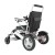 Import Safty and portable folding wheelchair 12.5 inch tire auto folding two batteries from China