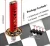 Import Samurai Shift Knob Metal Weighted Sport Katana Shifter with 4 Adapters for Universal Cars Red+Black from China