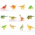 Import Science Education Kits 12 PCS Dino Eggs Dig Discovery Dinosaur Excavation Educational  Set Plaster and Cardboard dino dig kits from China