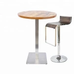 Scratch Resistant Firm Steady Drinks Shop Table With Other Optional Tops