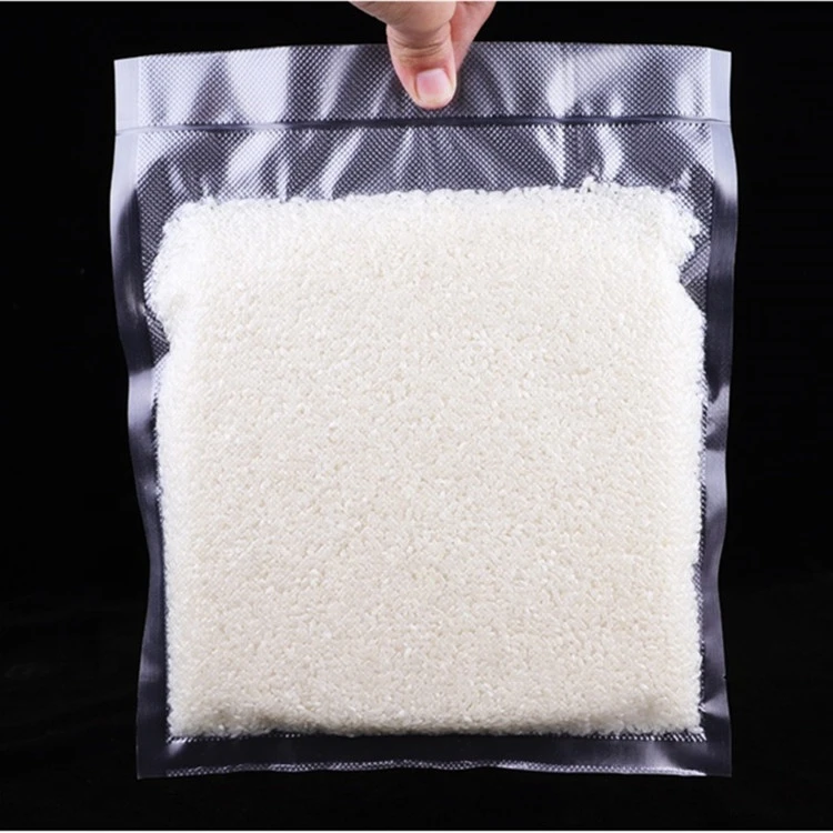 Self Resealable Poly pe clear fresh frozen seafood vacuum packing bags 2021 plastic bag resealable