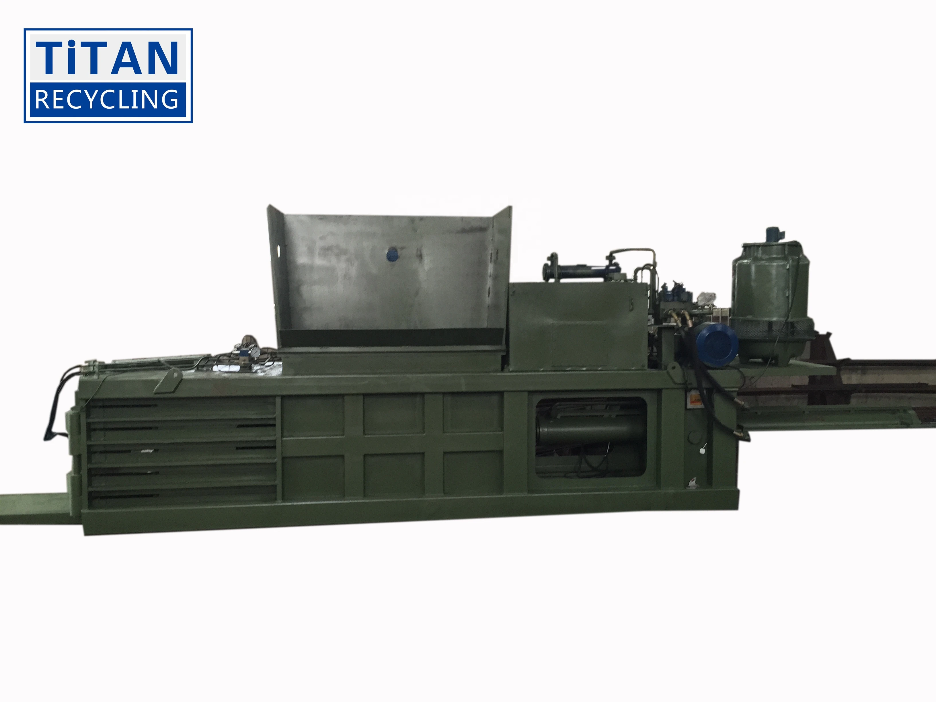 Semi-automatic horizontal waste paper scrap baler for promotion