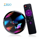 Set Top Box H96 Max X3 Android 10.0 Amlogic S905X3 CPU iptv subscrip BT 4.0 H96 Max Android Tv box radio satellite tv receiver