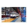 sightseeing bus assembly line conveyor transporter manufacture factory