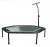 Import Silent Fitness Mini bungee Trampoline with Adjustable Handrail Bar Indoor Rebounder for Adults from China