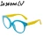 Import Silica Gel Soft Kid Eyeglasses Multicolored Children Optical Frame anti blue light from China