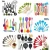 Import Silicone Heat-Resistant Non-Stick Kitchen Utensils Cooking Tools 10+1 Piece from China