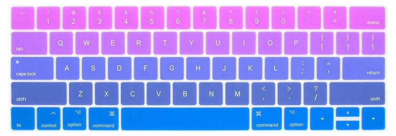 Silicone Waterproof/Dust-proof Keyboard Cover For MacBook