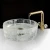 Import silver sinks vessel stone washing bowl for ceramic bathroom sink art basin black from China