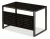 Import simple furniture tempered glass top metal frame small office desk item no 1002 from China