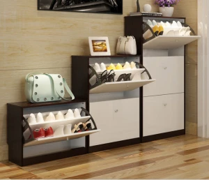 Simple Modern Ultra-thin Large Capacity European Style Shoe Cabinet