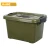 Import Simple style 2021 OEM ODM available pp plastic storage box with handle from China