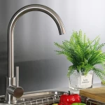 Single Handle Kitchen Sink Faucet SUS304