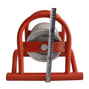 Single Straight Cable Guide Roller Cable Pulley