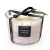 Import Sliver Color Big Candle Holder with Black Candle Jar from China