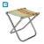 Small size galvanized pipe outdoor mesh cloth stainless steel camping stool folding fishing chair