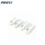 Smallest rechargeable lipo lithium ion battery 3.7V 601224 110mAh battery for Bluetooth Headset