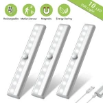 Smart body usb charging induction lamp small night light foreign trade LED corridor lamp  motion sens battery cabinet lamp stock