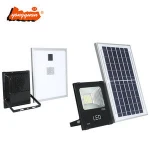 Smart integrated smd outdoor waterproof IP66 20 30 50 100 w solar led flood light