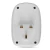 Import Smart UK Socket Enclosure White Wifi Smart Plug Power Socket With App Wireless Remote Control Wall Plug For Home Automation from China