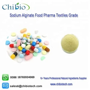 Sodium Alginate in food additives in thickeners in textiles