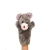 Import Soft touch animal shape plush fabric hand puppet for adult from China