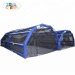 Softball training inflatable batting cage with customize logo for baseball